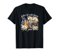 Spring Wildflowers When Life Gets Blurry Adjust Your Focus T-Shirt