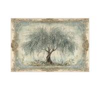 Spring Willow Tree Jigsaw Puzzles for Adults 300 Piece, Vintage Aesthetic Scenic Wooden Puzzles, Retro Plant Pattern Decorations for Home Entertainment