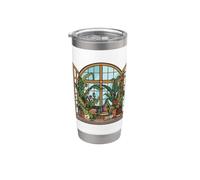 Spring Windowsill Plants Books Flowers Sun Fun Stainless Steel Insulated Tumbler