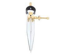 Spring Wing Divider Caliper Adjustable Lockable 5in Steel Leather Compass Creaser Drafting Compass Tool for Woodworking Metalworking Geometry Drawing for Leather and Wood Craft