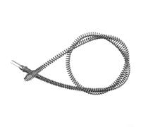 Spring Wire Drain Cleaning Snake Manganese Steel Pipe Unblocker Tool For Tub Shower And Sink Drains With Electric Drill Adapter Multiple Length Options(A)