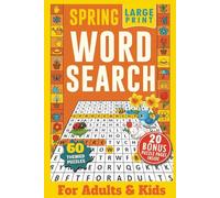 Spring Word Search Book for Adults Large Print: A Fun & Relaxing Spring Themed Word Find Puzzle Book For Adults and Seniors, Holiday Activity Book ... Print Word Search Books) (Word Search Series)