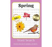 Spring Word Search: Crossword Puzzles with Easy to Read Print about the Spring, Easter, Baby Animals and More | Renew Your Mind, Relax | 6x9 ... Gift for Vacations, Holidays, Relaxation
