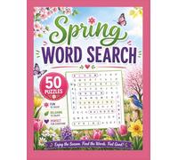 Spring Word Search: Fun to Solve and Relaxing