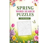 Spring Word Search Puzzle: 55 Puzzles Word Search about Spring and More | 6x9 inches, 110 pages | Gift for Spring & Seasons Lover