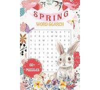 Spring Word Search Puzzle Book: Large Print Puzzles for Floral Days, Sunny Hikes, Gardening Joy, and More | 6x9 inches, 50+ Puzzles