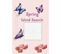 Spring Word Search Puzzle Book: Spring Word Search Puzzle Book