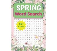 Spring Word Search Puzzle Book: Word Searches for All Ages with Easy-to-Read Print about Spring, Nature, Gardening and More | 6x9 inches, 110 pages | ... Gift for Vacations, Holidays and Free Time