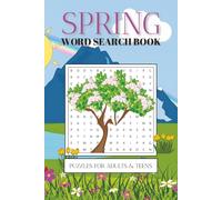 Spring Word Search Puzzle Book: Word Searches with Easy to Read Print about Spring, Showers, Flowers and More | 6x9 inches, 100+ pages | 50+ Puzzles | Gift for Vacations, Holidays and Free Times
