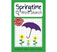 Spring Word Search Puzzle Book: Word Searches with Easy to Read Print about Springtime, Flowers and More | 6x9 inches, 110 pages | 50+ puzzles…Gift ... May Day, Vacations, Holidays and Free Times
