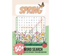 Spring Word Search Puzzle Book: Word Searches with Easy to Read Prints about Spring, flowering, and more | 6x9 inches, 110 pages | 50+ Puzzles... Gift for Holidays, Vacations and free time