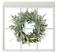 Spring Wreaths For The Front Door - Artificial Decoration For Spring And Holidays,Decorative Flower Wreaths The Front Door,Shelf Table Wall Tree Window Inside Outside Desk Garden