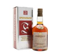 Springbank 21 Year Old / Dumpy Bottle / Bot.1990s Campbeltown Whisky