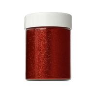 Springboard 100g Red Craft Glitter Shaker Pot, Bright Decorative Glitter for Kids Slime, Resin, DIY Cards & EYFS
