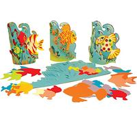 Springboard 10207 3D Fish Scenes Craft Activity Pack (Pack of 30)