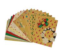 Springboard 10240 A4 Festive Christmas Kraft Paper Selection (Pack of 30 Sheets)