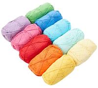 Springboard 10246 Coloured Acrylic Craft Cotton (Pack of 10 Balls)