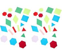 Springboard 10284 Pre-Cut Geometric Paper Shapes (Pack of 500)