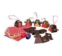 Springboard 10378 Robin Christmas Tree Decoration Craft Activity (Pack of 30)