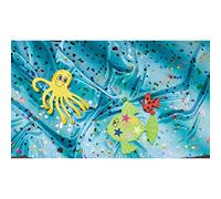 Springboard 10384 Sealife Display Fabric 1 m x 110 cm - Non-Fray