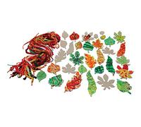 Springboard 10729 Spring/Summer Wrapping Leaves Craft Activity (Pack of 100)