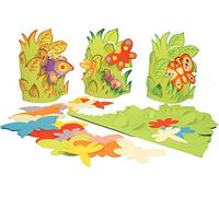 Springboard 3D Butterfly Scenes Craft Activity Pack (Pack of 30)