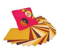 Springboard 70032 Multicultural Collage Felt Squares 23 cm (Pack of 50)