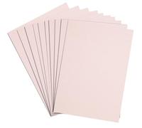 Springboard A4 Glitter Card Sheets - 230gsm Non Shed Glitter Cardstock for Card Making - Glitter Card Compatible w/ Die-Cutting Machines - Sparkly Craft Supplies - 10-Pack - Pale Pink