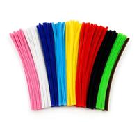 Springboard Assorted Pipe Cleaners 15cm (500 Pack), Mixed Colour Flexible Craft Stems for EYFS Kids Art, Threading & DIY Projects