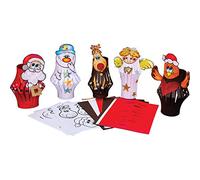 Springboard Christmas Character Lanterns Craft Activity (Pack of 20)