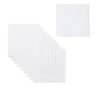 Springboard Cross Stitch Fabric Squares - 10-Pack of Binca Mesh for Sewing - 100% Cotton Embroidery Fabric for Kids & Beginners - Cross Stitch Accessories and Supplies - 15 x 15 cm Squares - White