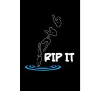 Springboard Diving - Platform Diver Rip It Notebook: Dotted Lined Springboard Diver Journal