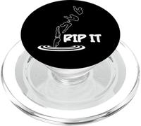 Springboard Diving Platform Diver - Rip It PopSockets PopGrip for MagSafe