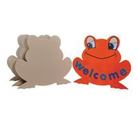 Springboard Giant Display Sturdy Greyboard Frog Shapes (Pack of 3) for Classroom Display