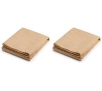 Springboard Hessian Fabric - Thick, Durable, Natural Hessian Backing Cloth for Classroom Display Boards, Arts and Crafts, Table Runners, Weddings - Easy to Cut, Jute Burlap Fabric - 1 m x 5 m