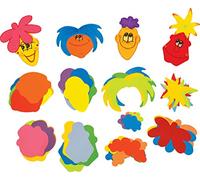 Springboard Make a Fun Face Craft Collage Activity Pack (Pack of 100)