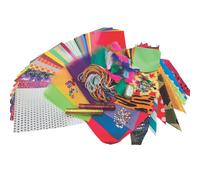 Springboard Mixed Collage Craft Pack, Assorted Art Materials & Sensory Supplies for EYFS Nursery Activities & Kids DIY Art