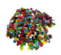 Springboard Small Foam Mosaics (500 Pack), Assorted Pre-Cut EVA Craft Foam Shapes for Kids Collage, EYFS Sorting & Sensory Art
