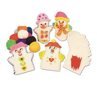 Springboard Snowman Hand Puppets Kit - Puppet Making Kit for Children - Kids Craft Sewing Activity Packs - Early Years Learning Resources - 30-Pack -20 x 16 cm