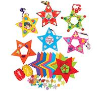 Springboard Star Hangers Christmas Tree Decorations Craft Activity Pack (Pack of 30)