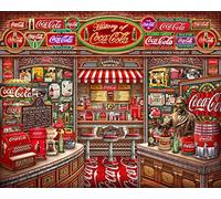 Springbok Puzzles - Coca Cola History - 1000 Piece Jigsaw Puzzle - Large 24 inches by 30 inches - Made In USA - Unique Cut Interlocking pieces
