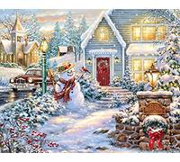 Springbok Puzzles Silent Night Lane Jigsaw Puzzle (1000 Piece)