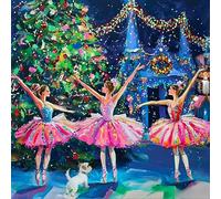 Springbok Sugar Plum Fairies Premium 500 Piece Holiday Jigsaw Puzzle for Adults and Families - Limited Edition Christmas Collectible Puzzle - Poster Included!