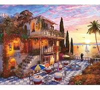 Springbok's 1000 Piece Jigsaw Puzzle Mediterranean Romance, Multi