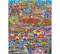 Springbok's 1000 Piece Jigsaw Puzzle Midway Mania - Made in USA