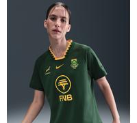 Springboks 2025/26 Stadium Home Women's Nike Rugby Home Replica Top - Green - Polyester L (UK 16-18)