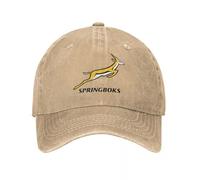 Springboks The South Africa National Rugby Union Team Baseball Caps Vintage Distressed Washed Headwear Unisex Outdoor Activities Gift