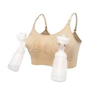 Springcmy Women Hands Free Breast Pump Breast Feeding Bra Maternity Nursing Bra
