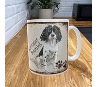 SPRINGER SPANIEL 11oz Coffee Mug My dog's bedtime prayer theme 43DRMUG