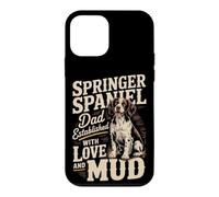 Springer Spaniel Dad Established With Love and Mud Case for iPhone 12 mini